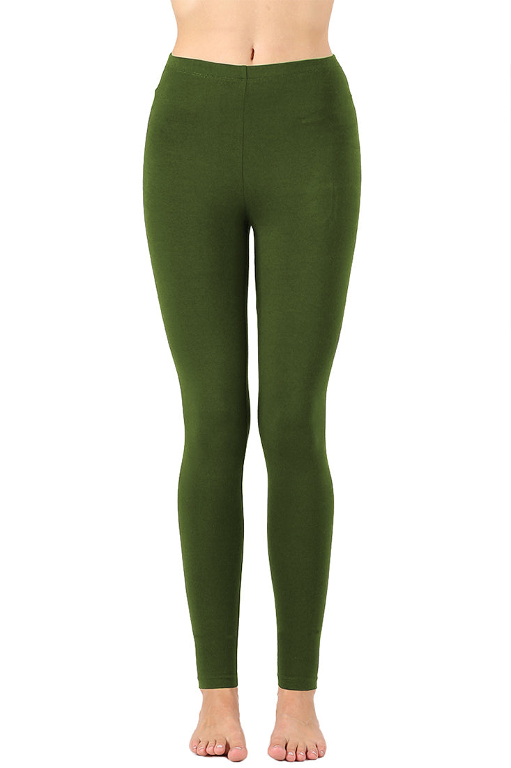 Sea Green Color Legging Ankle Length – LGM Fashions