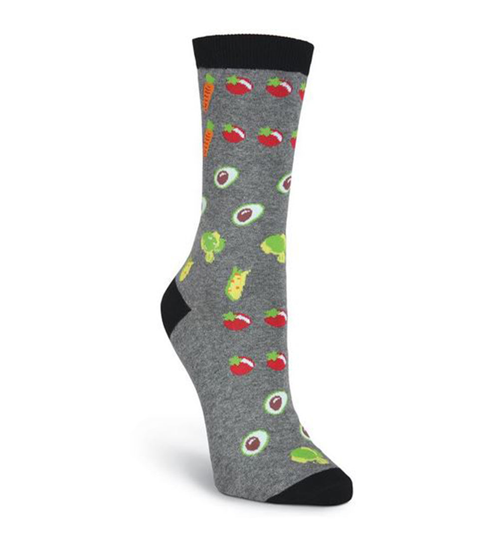 K. Bell Go Veggie Crew Socks - Socks