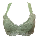 Niobe Clothing Vintage Lace Racerback Bralette - Bras