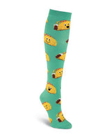 K. Bell Happy Tacos Knee High Socks - Socks