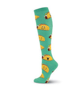 K. Bell Happy Tacos Knee High Socks - Socks