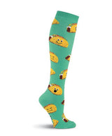 K. Bell Happy Tacos Knee High Socks - Socks