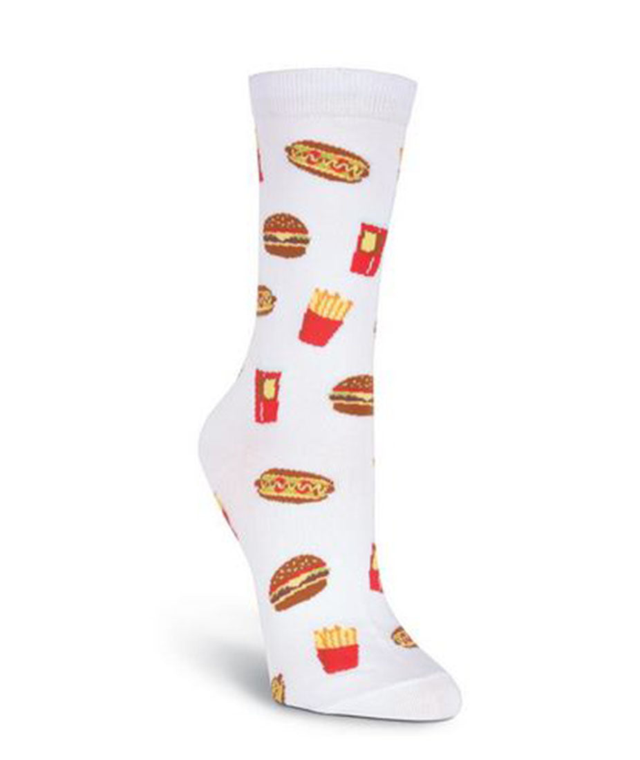 K. Bell Comfort Foods Crew Socks - Socks