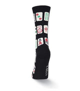 K. Bell Mah Jong Crew Socks - Socks