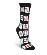 K. Bell Mah Jong Crew Socks - Socks