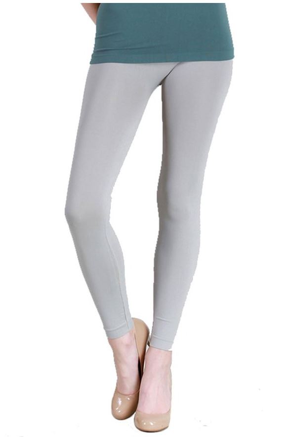 Seamless Smooth Nylon Leggings leggings- Niobe Clothing