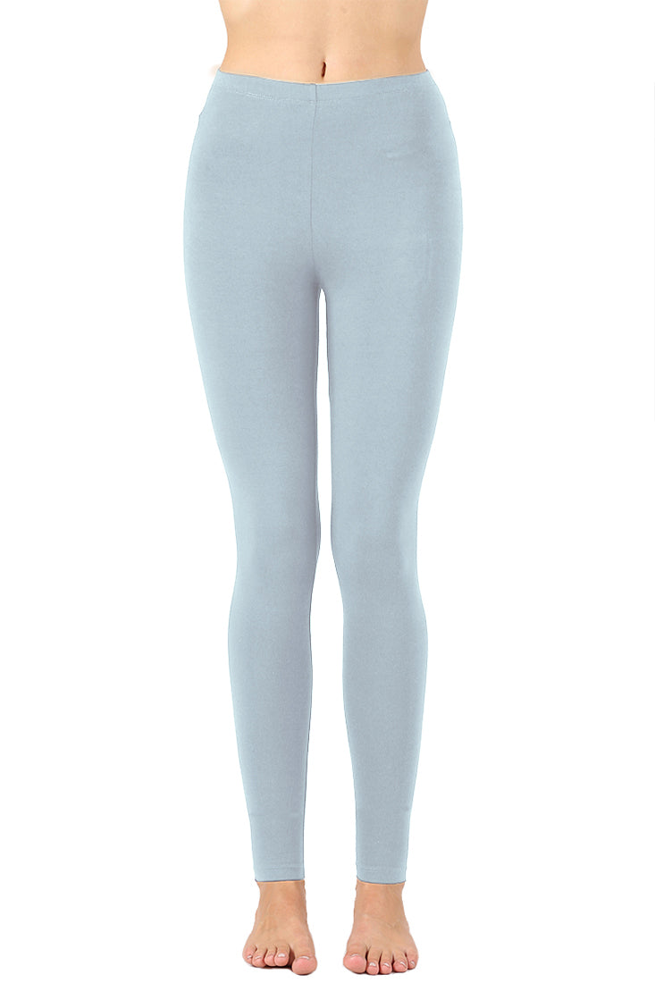 Zenana Cotton Full Length Ankle Leggings - Leggings sb_bottoms