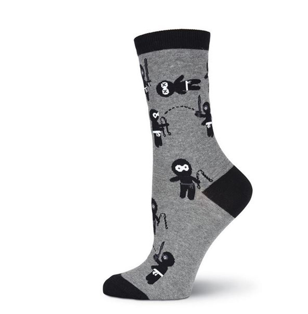 K. Bell Ninja's Crew Socks - Socks
