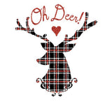 Niobe Clothing Oh Deer! Christmas Holiday Graphic T-Shirt - holiday