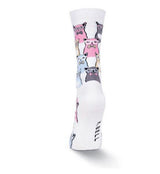 K. Bell Smarty Cats Crew Socks - Socks
