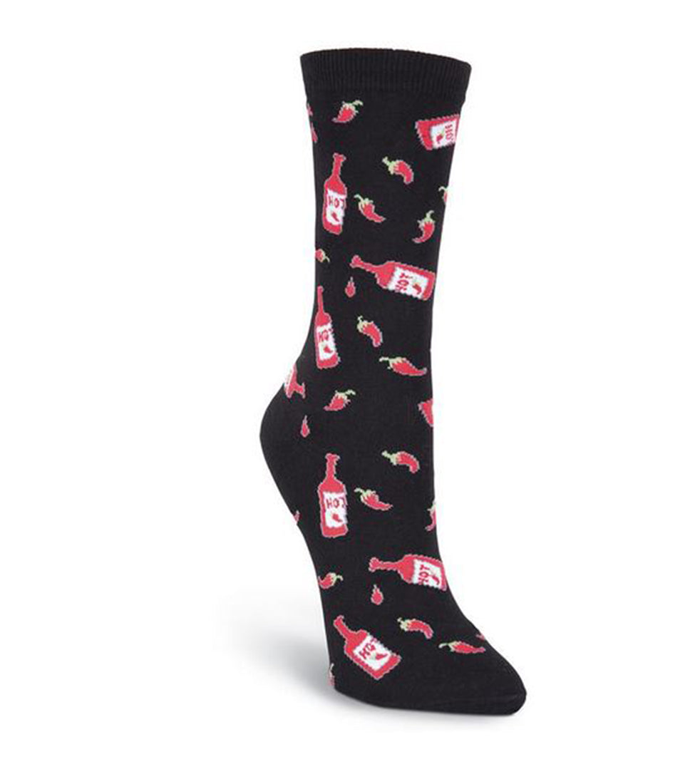 K. Bell Hot N' Spicy Crew Socks - Socks