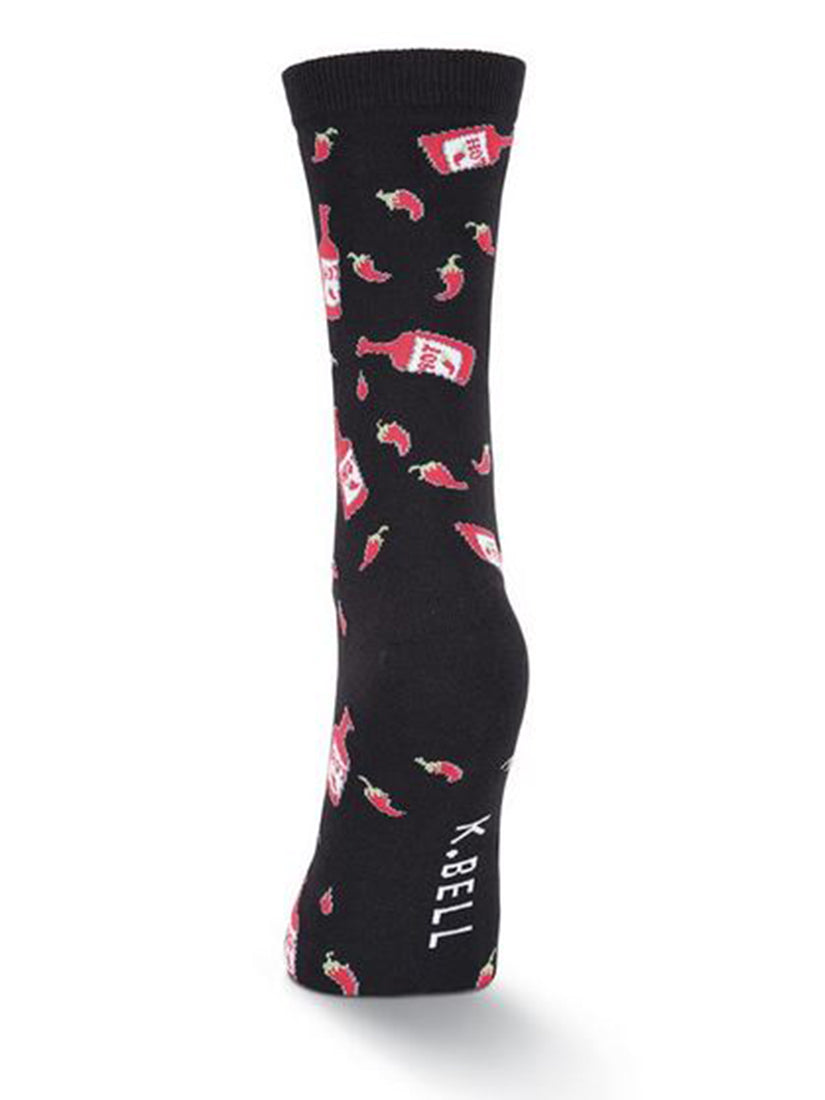 K. Bell Hot N' Spicy Crew Socks - Socks