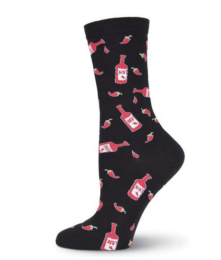 K. Bell Hot N' Spicy Crew Socks - Socks