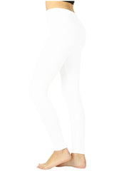 Cotton Full Length Ankle Leggings leggings- Niobe Clothing
